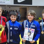vlnr. Peggy Kenn, Maurice Fittig, Hanno Matti Haensel, Katrin Henke